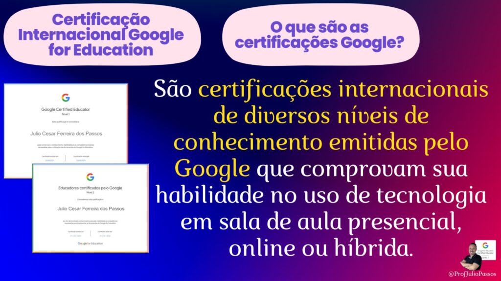 certificados google for education