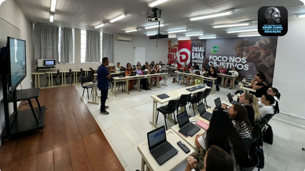 Formação de professores sobre IA e ferramentas digitais