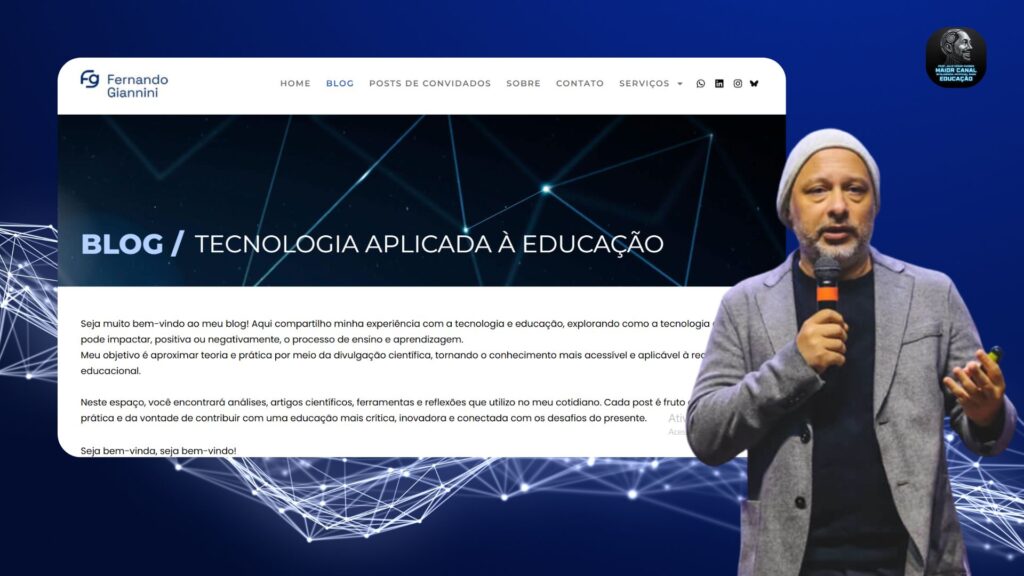 Blog de Fernando Giannini sobre tecnologia aplicada à educação e inteligência artificial