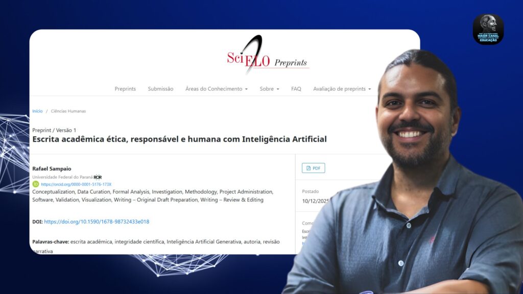Artigo de Rafael Sampaio sobre escrita acadêmica ética com IA