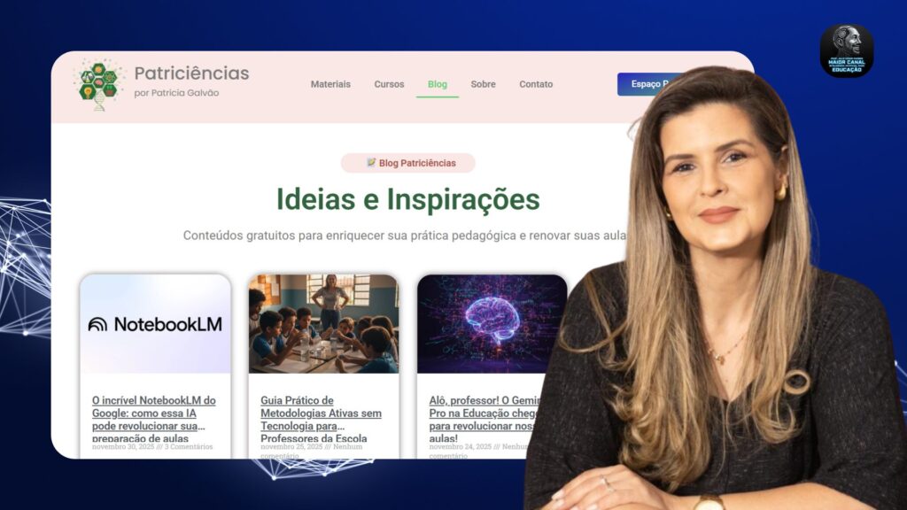 Blog Patriciências de Patrícia Galvão com ideias pedagógicas