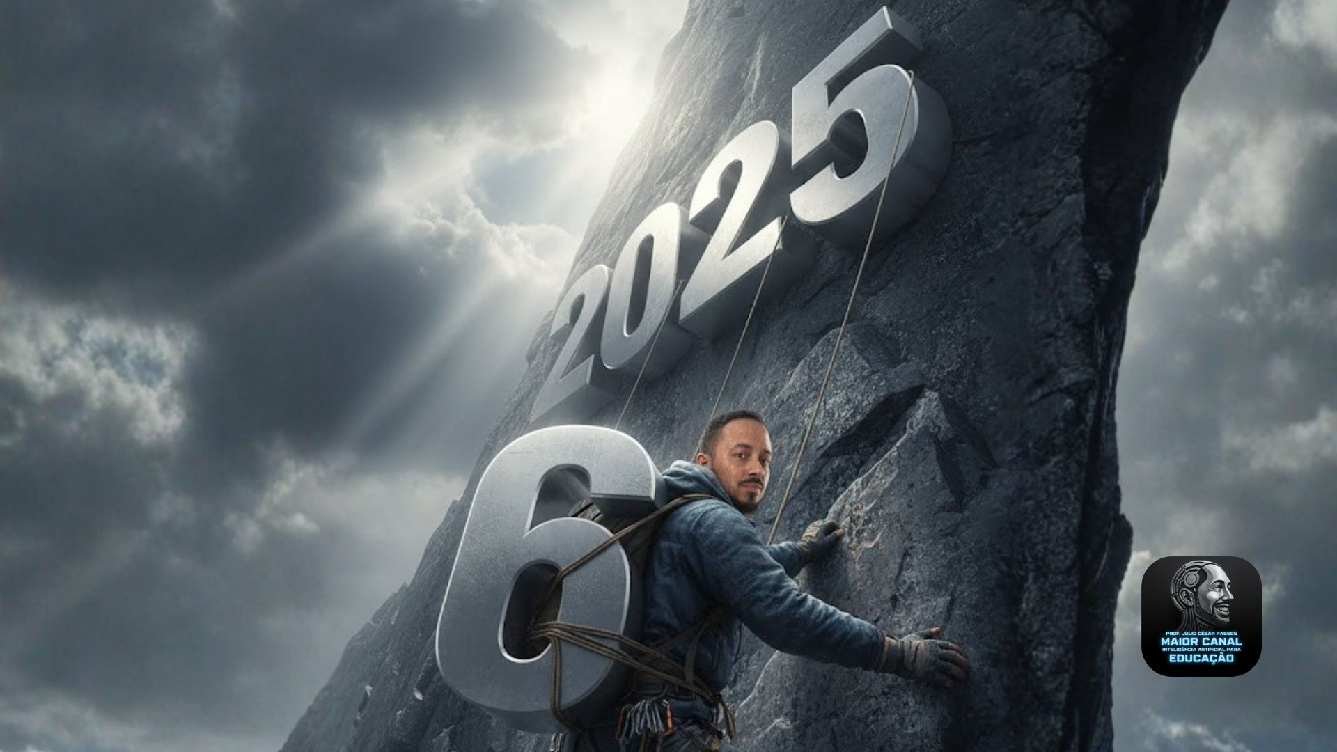 Professor escalando desafios da inteligência artificial na educação em 2025