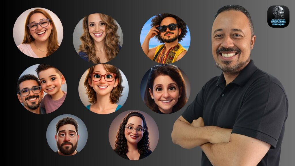 Avatares gerados com IA aplicados na educação para engajamento dos alunos