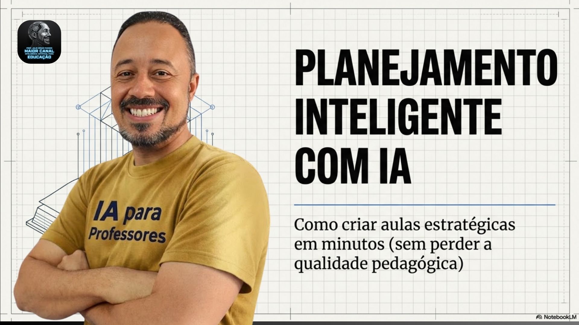 Professor planejando aulas com inteligência artificial de forma estratégica