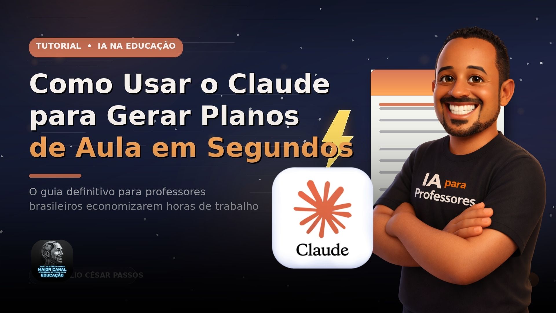 Como usar o Claude para gerar planos de aula em segundos com inteligência artificial para professores